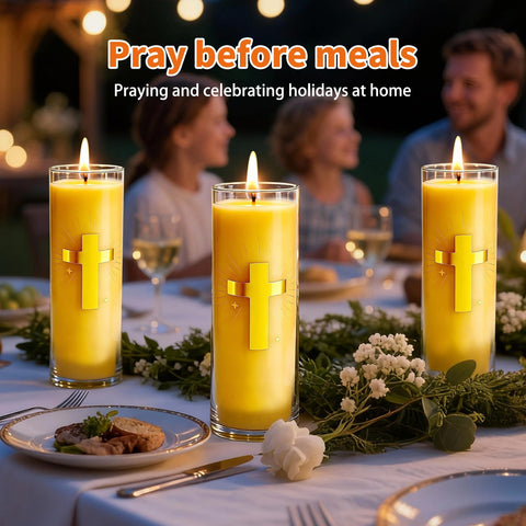 CYSEdge unscented, dripless candle safe for pets and allergy sufferers.