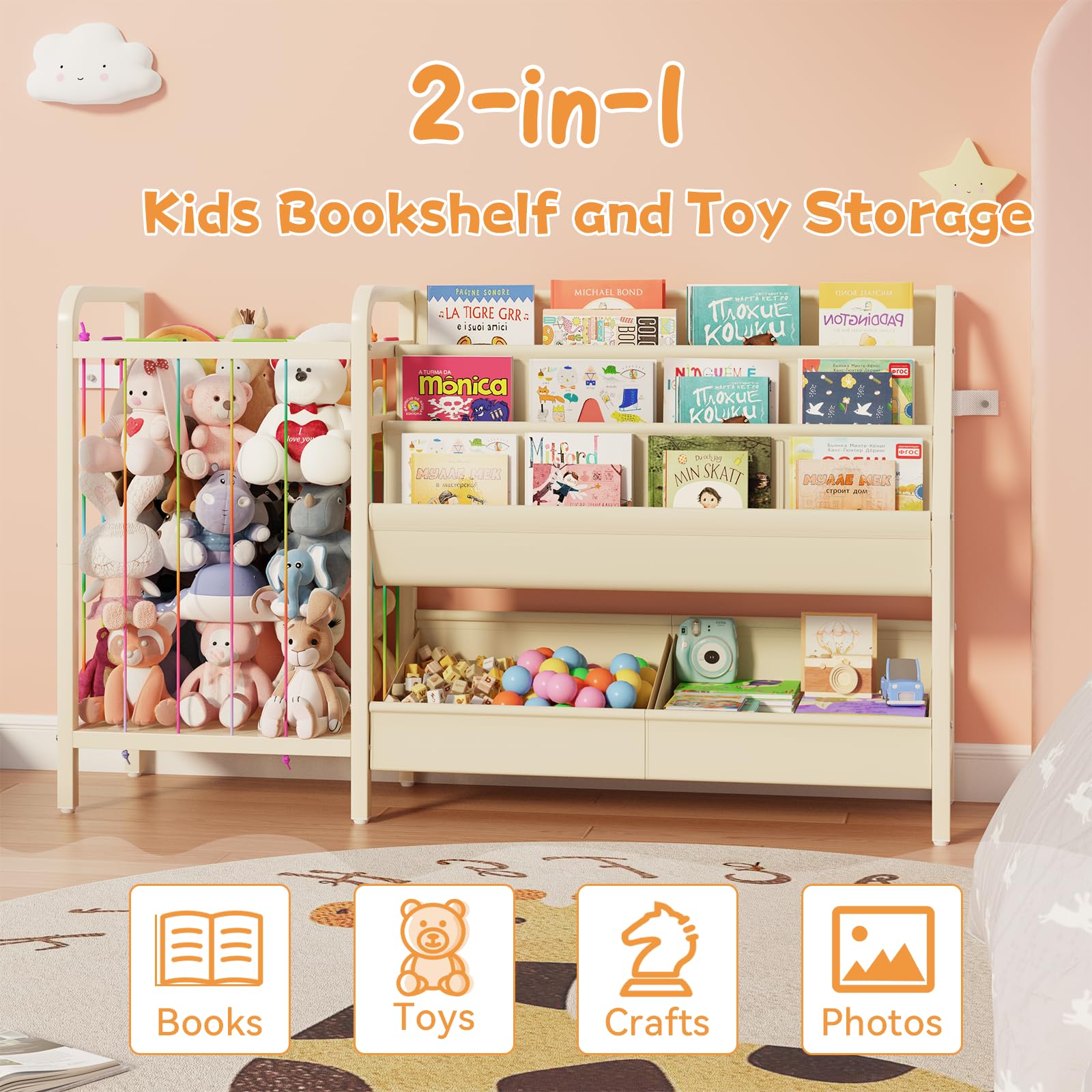 CYXPHION B5 sturdy triangle frame adds stability during playtime.