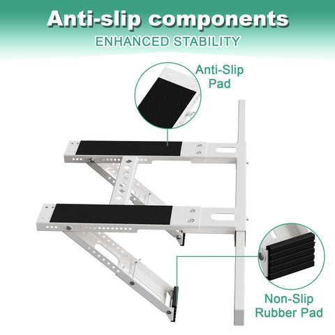 Czeinlivzu Double-arm design demonstrates enhanced stability in windy conditions.