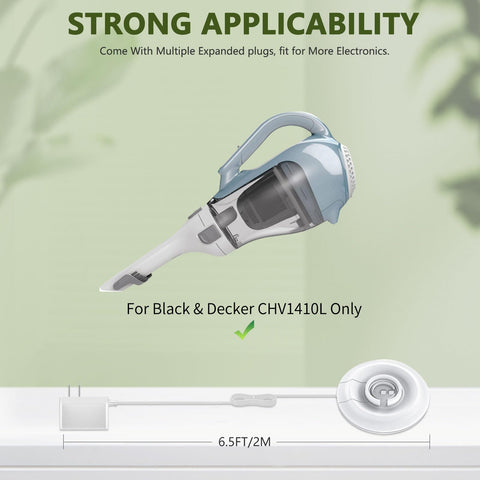 Czepa charger Black and Decker CHV1410L connector view secure power interface
