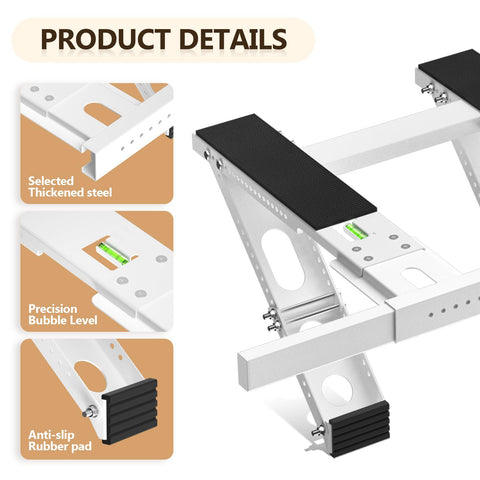 CZMIYRPY adjustable legs adapt to varying wall thicknesses