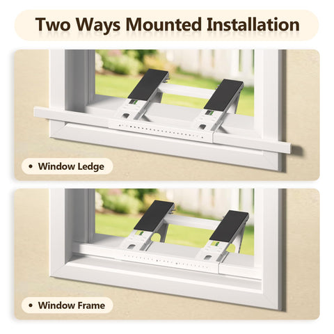 CZMIYRPY dual installation options on sill edge or frame