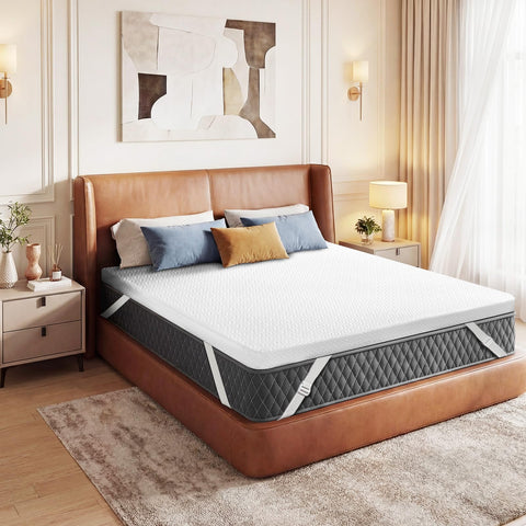 Czpalo CertiPUR-US certified memory foam topper for quality materials.