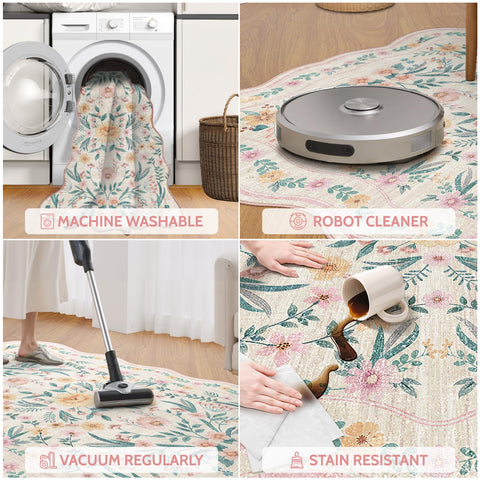 Dadasgk dainty bloom design adds warm, feminine charm.