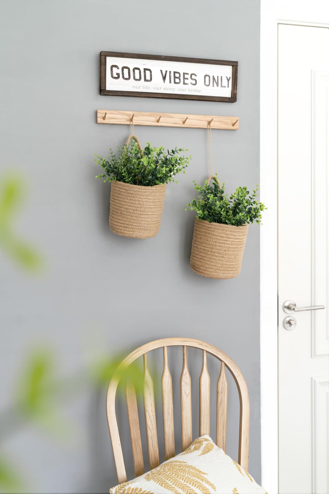 Dahey brown woven baskets suit bedrooms and bathrooms for tidy organization.