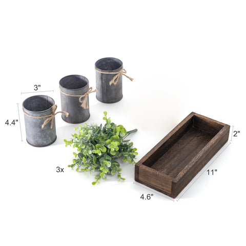 Dahey compact set dimensions support versatile tabletop display