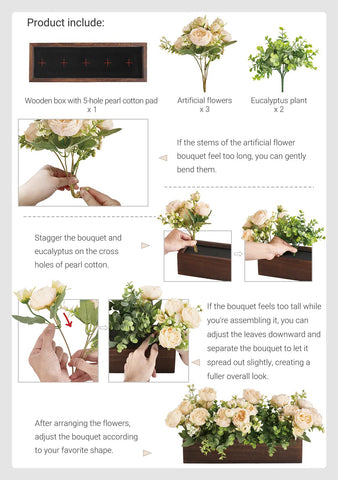 Dahey dining room centerpiece ideal for weddings and celebrations.