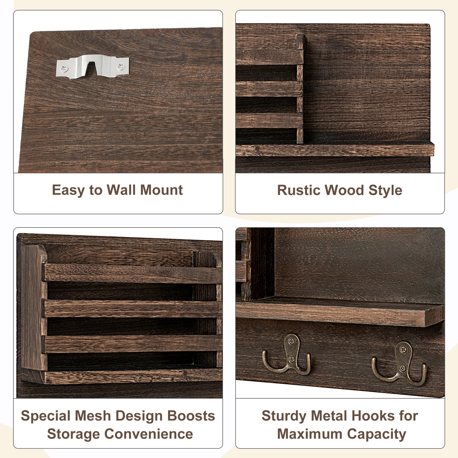 Dahey solid paulownia wood construction for durability and long-lasting use