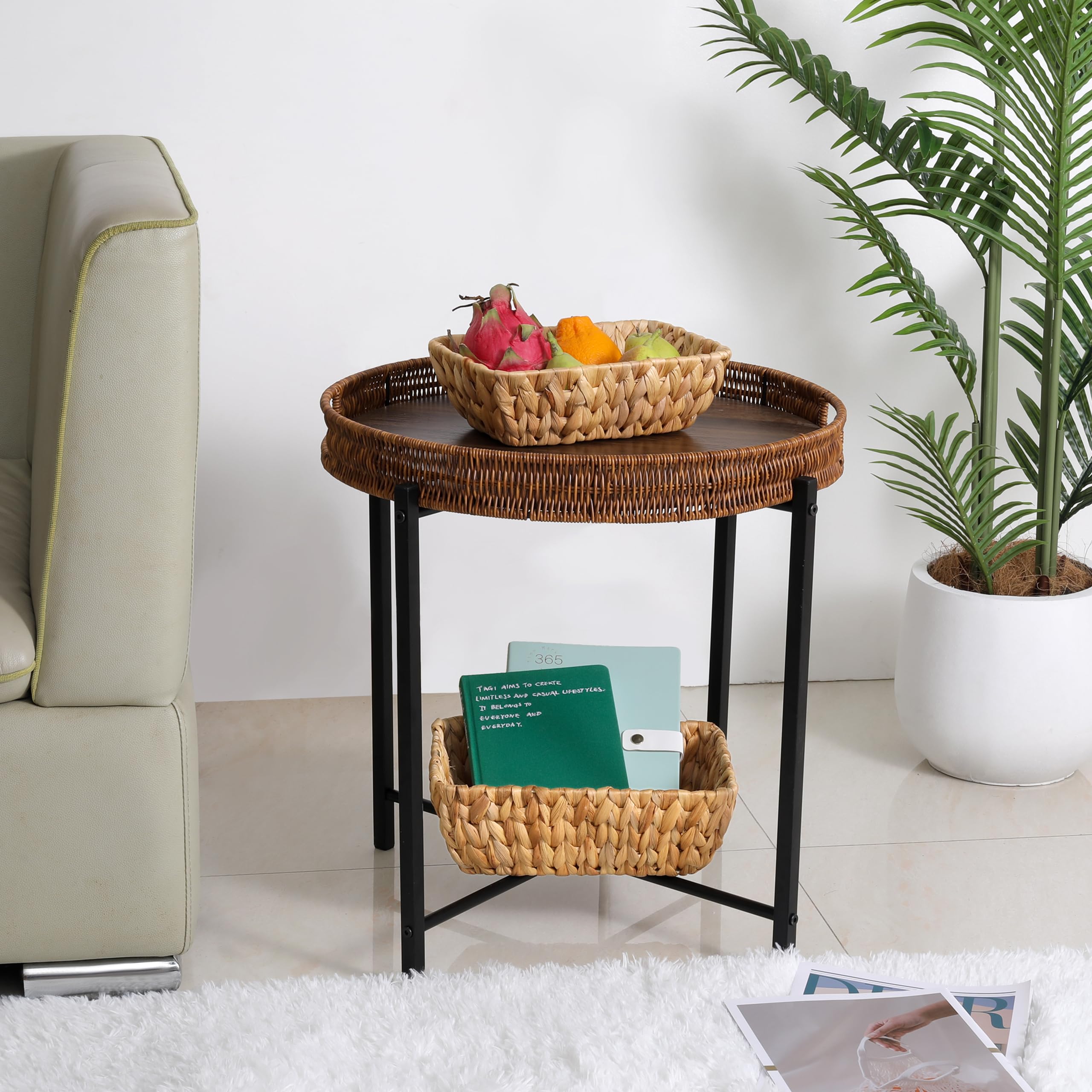 DAICOLAD countertop organizing baskets simplify clutter and daily routines at home.