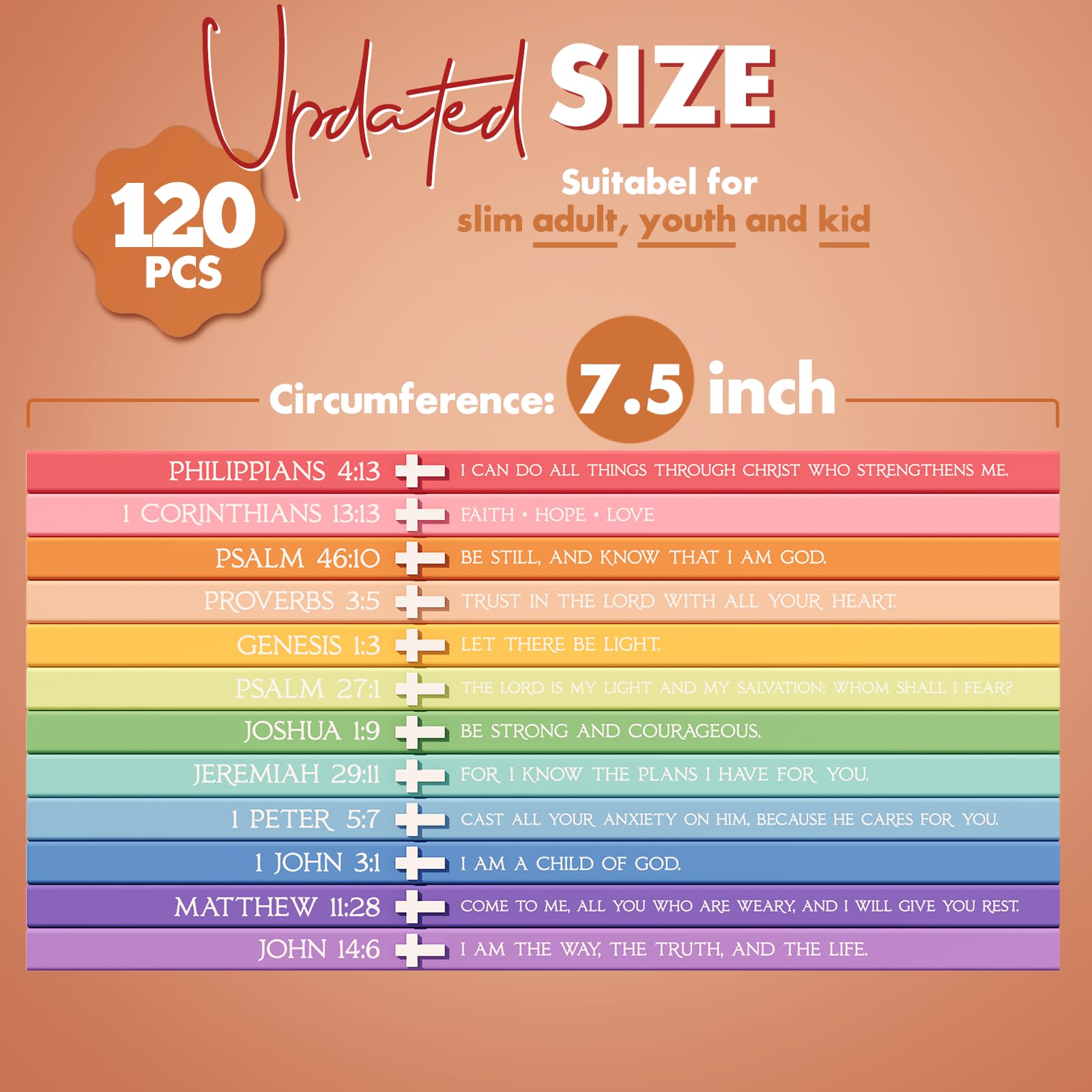 DaikeAion bulk bracelets ideal as church favors or holiday gifts