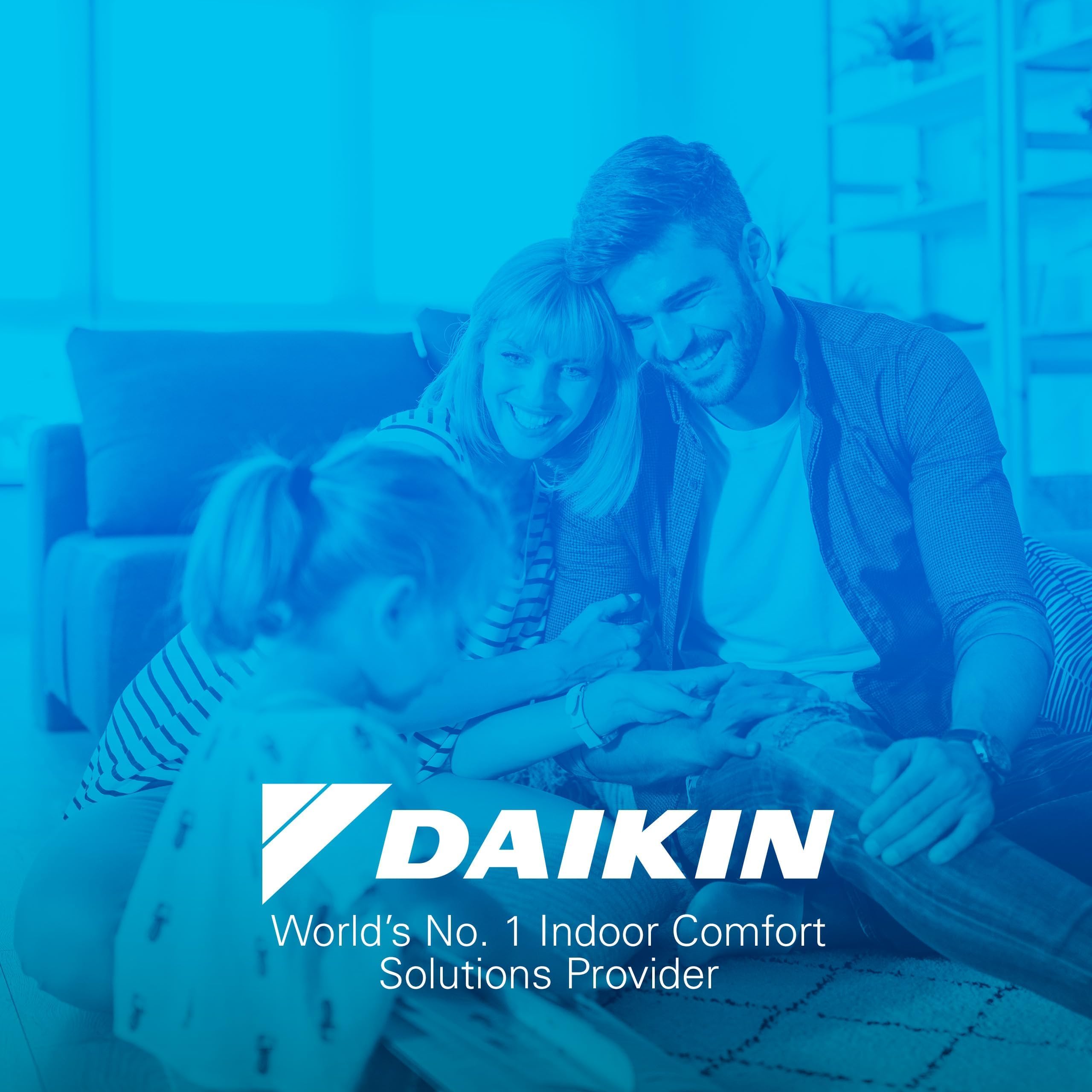 Daikin replacement packaging signals straightforward maintenance and longevity