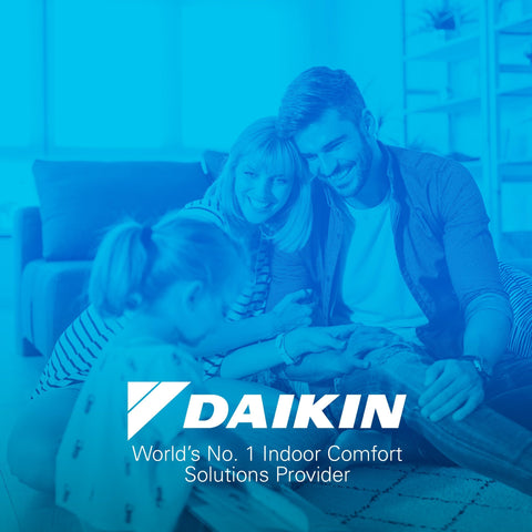 Daikin replacement packaging signals straightforward maintenance and longevity