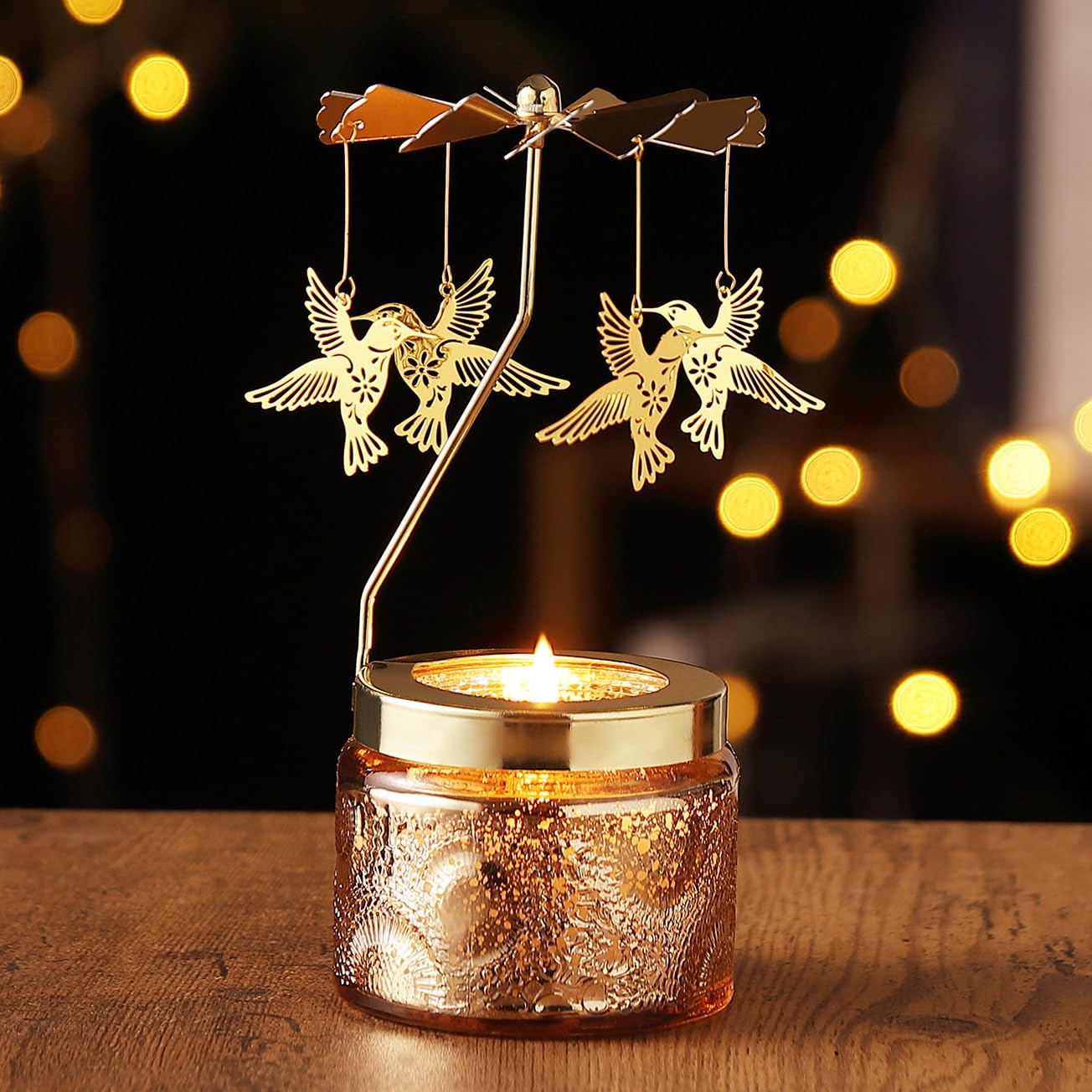 DAISRED hummingbird candle gift packaging suitable for birthdays or holidays.