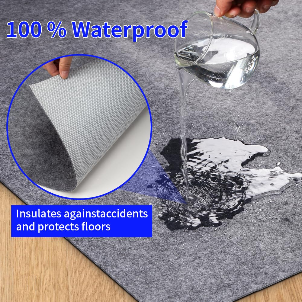 DAKKIONY rug pad is pet- and family-friendly for everyday use.