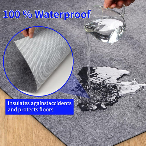 DAKKIONY rug pad is pet- and family-friendly for everyday use.