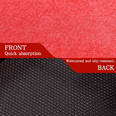 DAKKIONY red carpet runner durable and low-maintenance for repeated use.