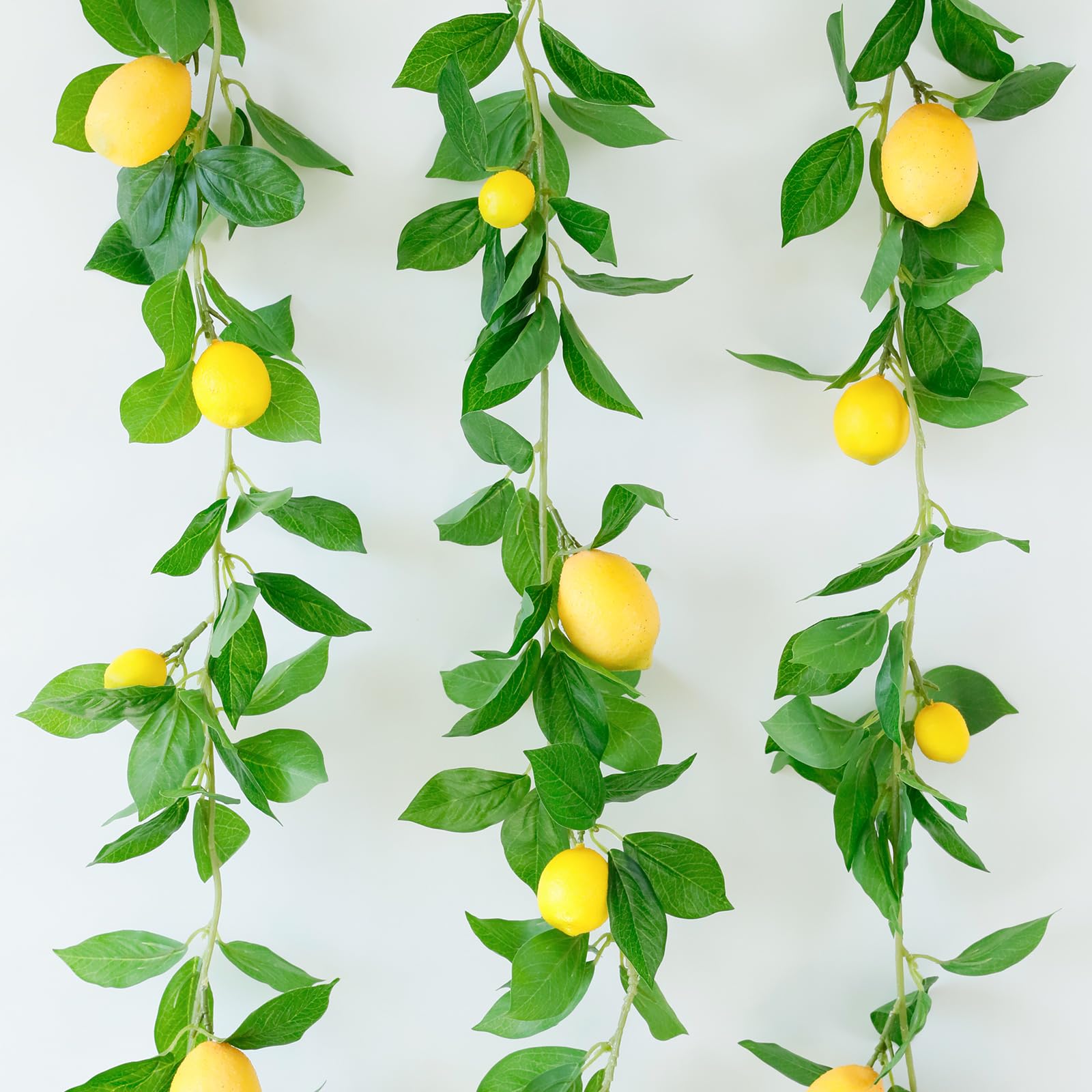 Dallisten lemon artificial vine 71in for maintenance-free indoor greenery.