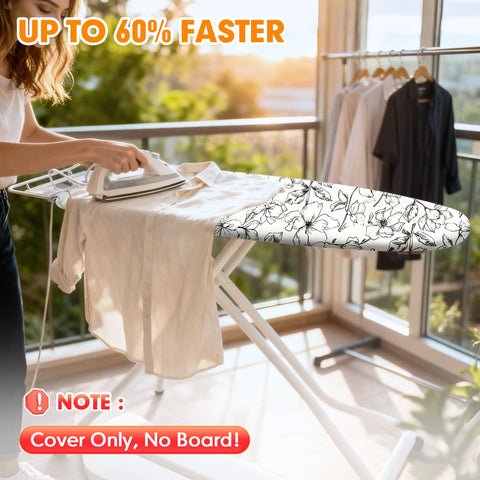 Dalykate scorch-resistant cotton top shields fabrics during hot ironing.