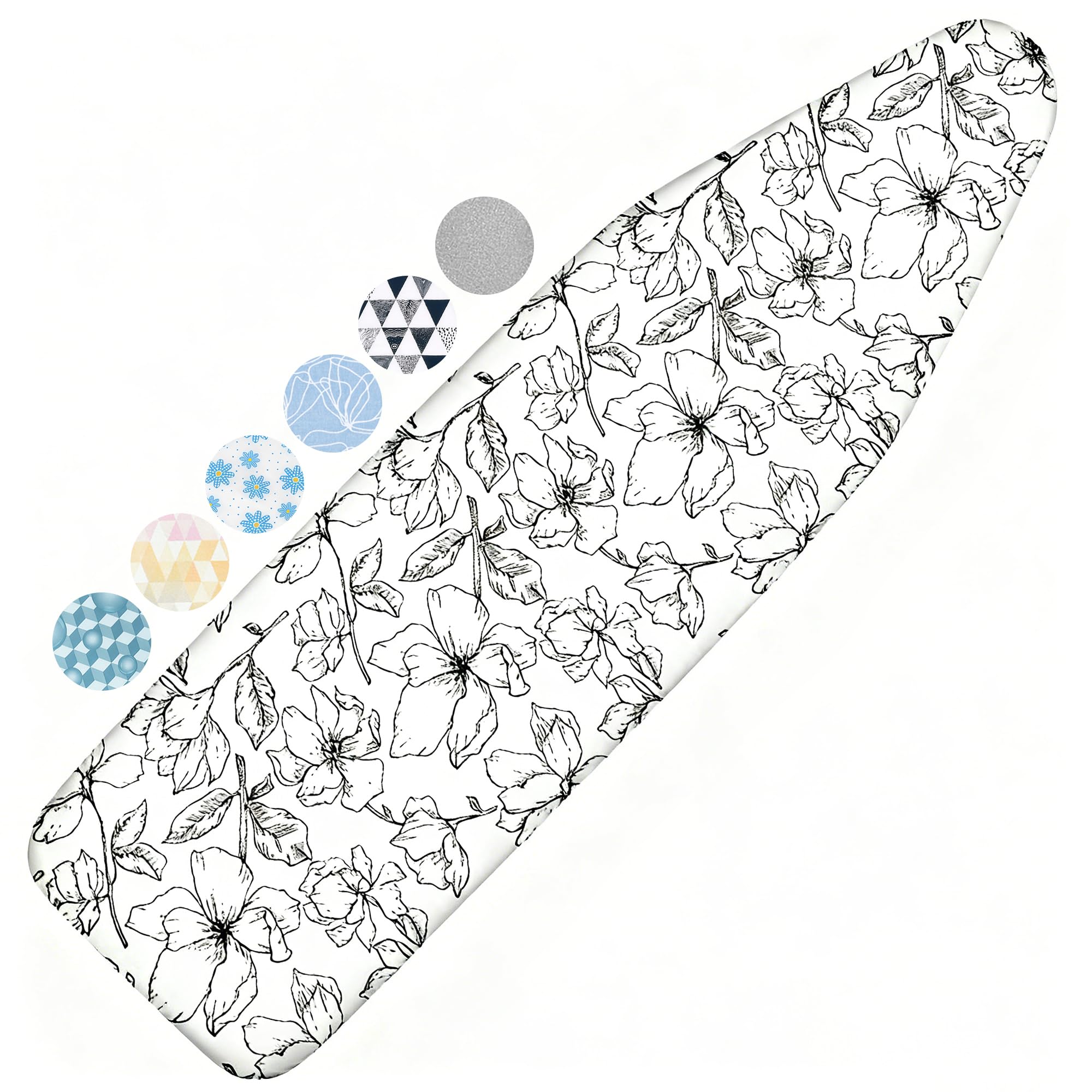Dalykate ironing cover pad with heat reflection for faster ironing results