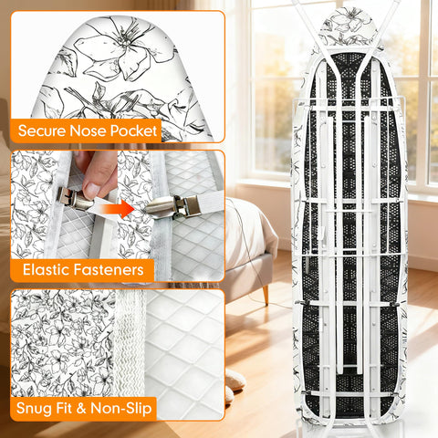 Dalykate protective mesh cloth guards delicate fabrics from direct heat.