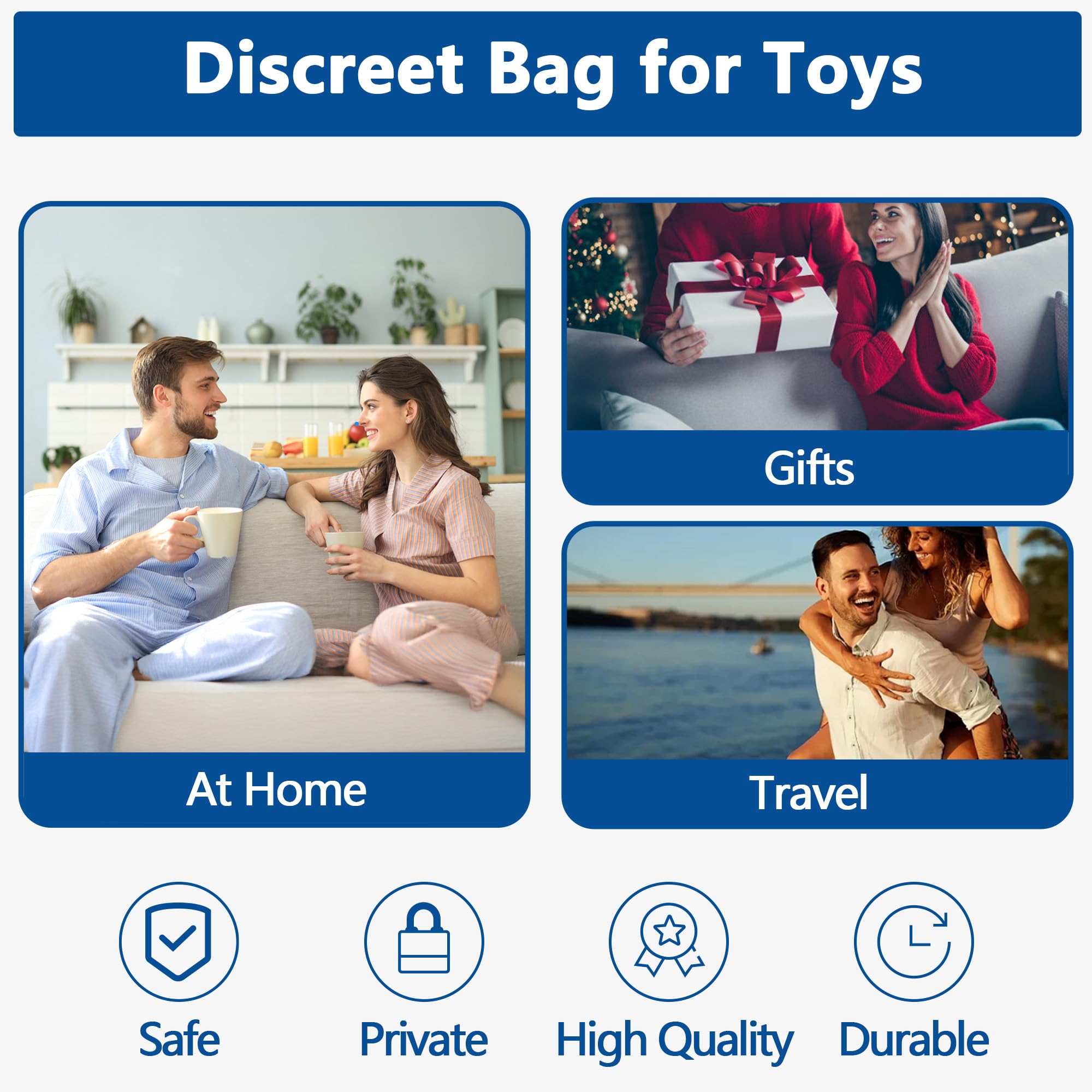 Damero bag measures 12 by 9 by 7 inches for compact travel