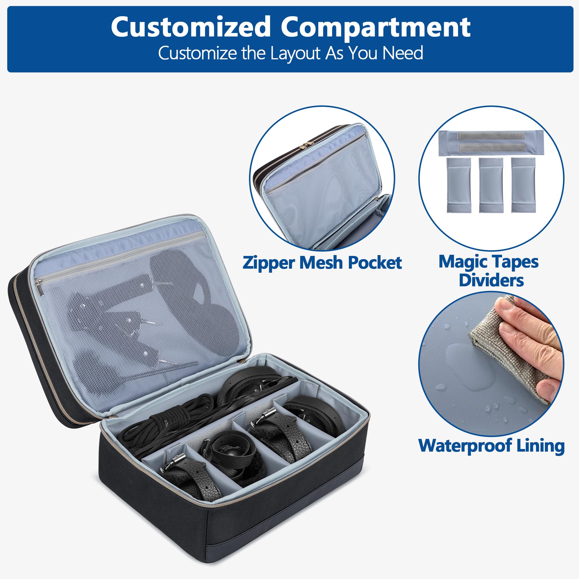 Damero lockable toy box with a 3-digit dial to protect privacy