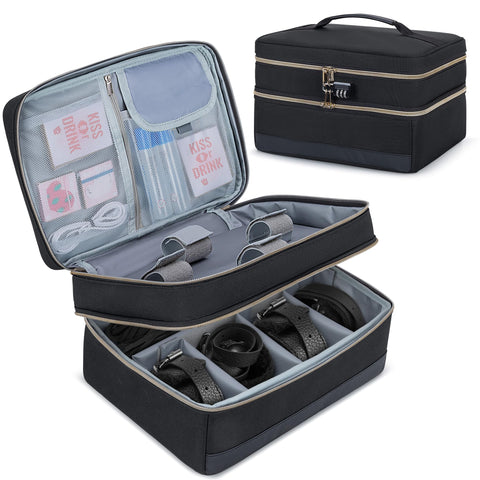 Damero discreet bag toy storage open interior organized for travel