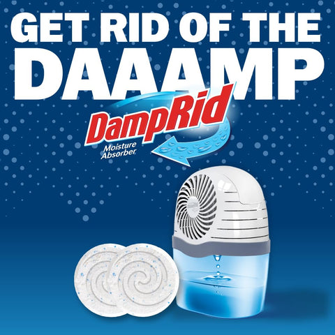 DampRid use in basement or garage to improve air feel and dryness.