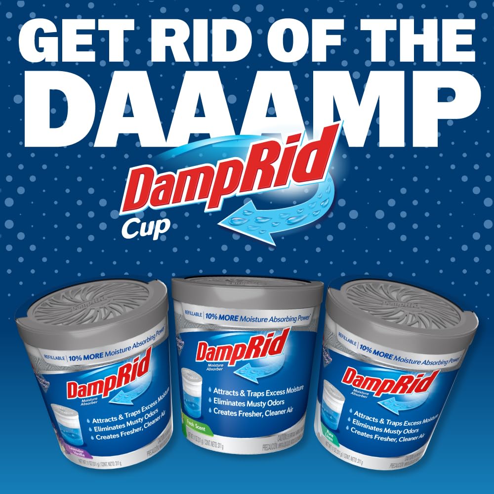 DampRid decorative design that blends with home decor.