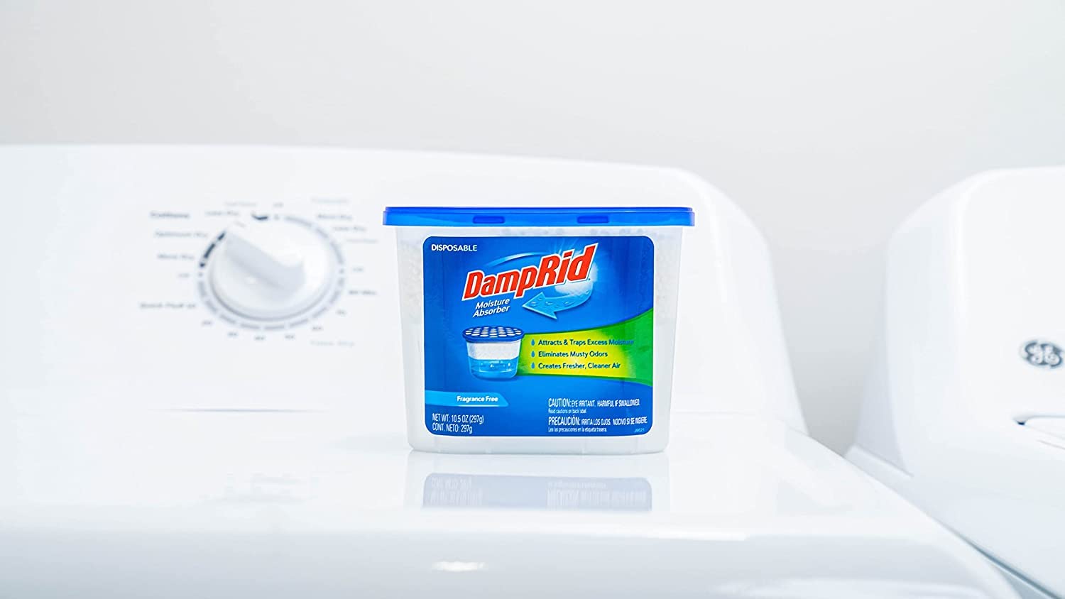 DampRid on a kitchen or pantry shelf for humidity management