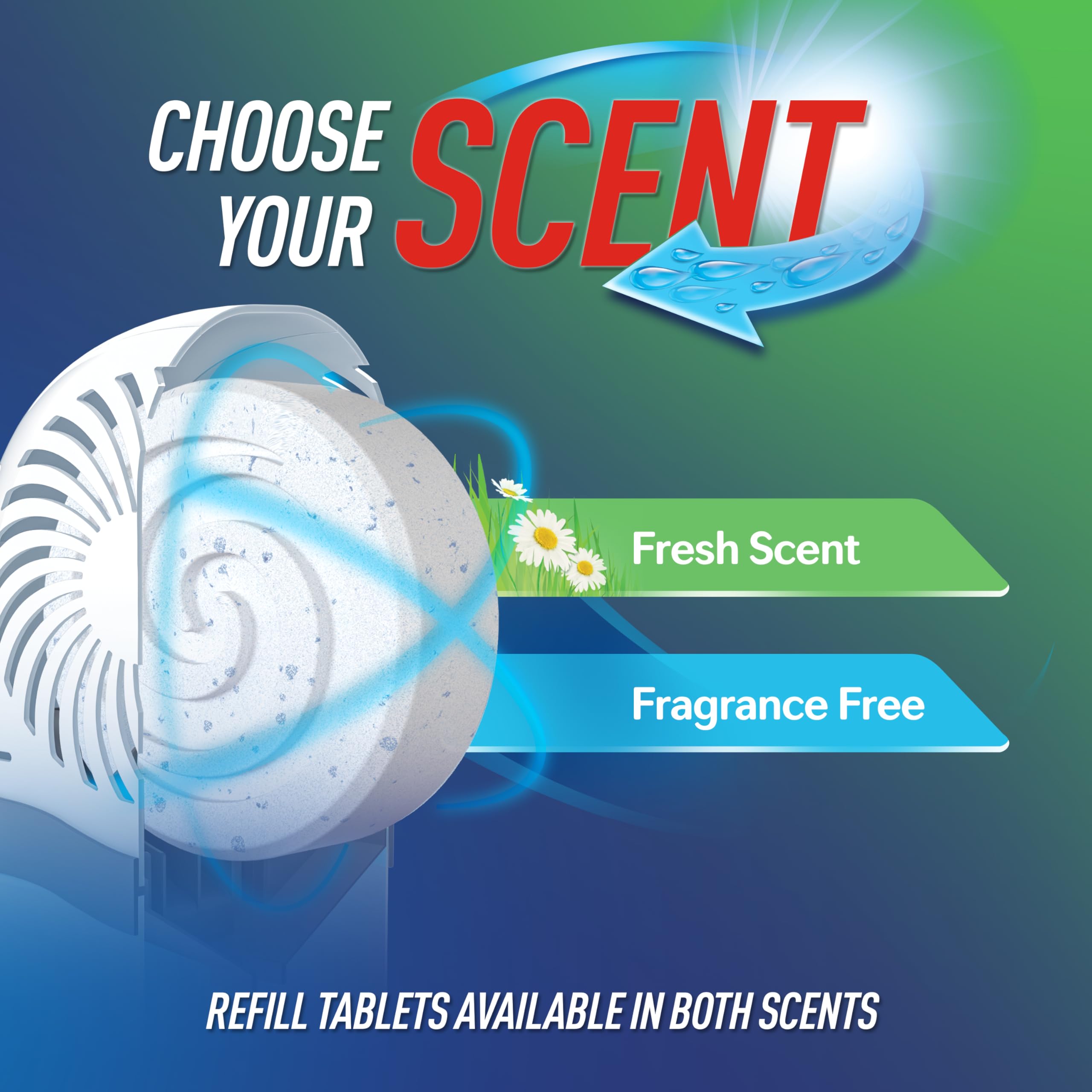 DampRid fragrance technology releases freshness over time.