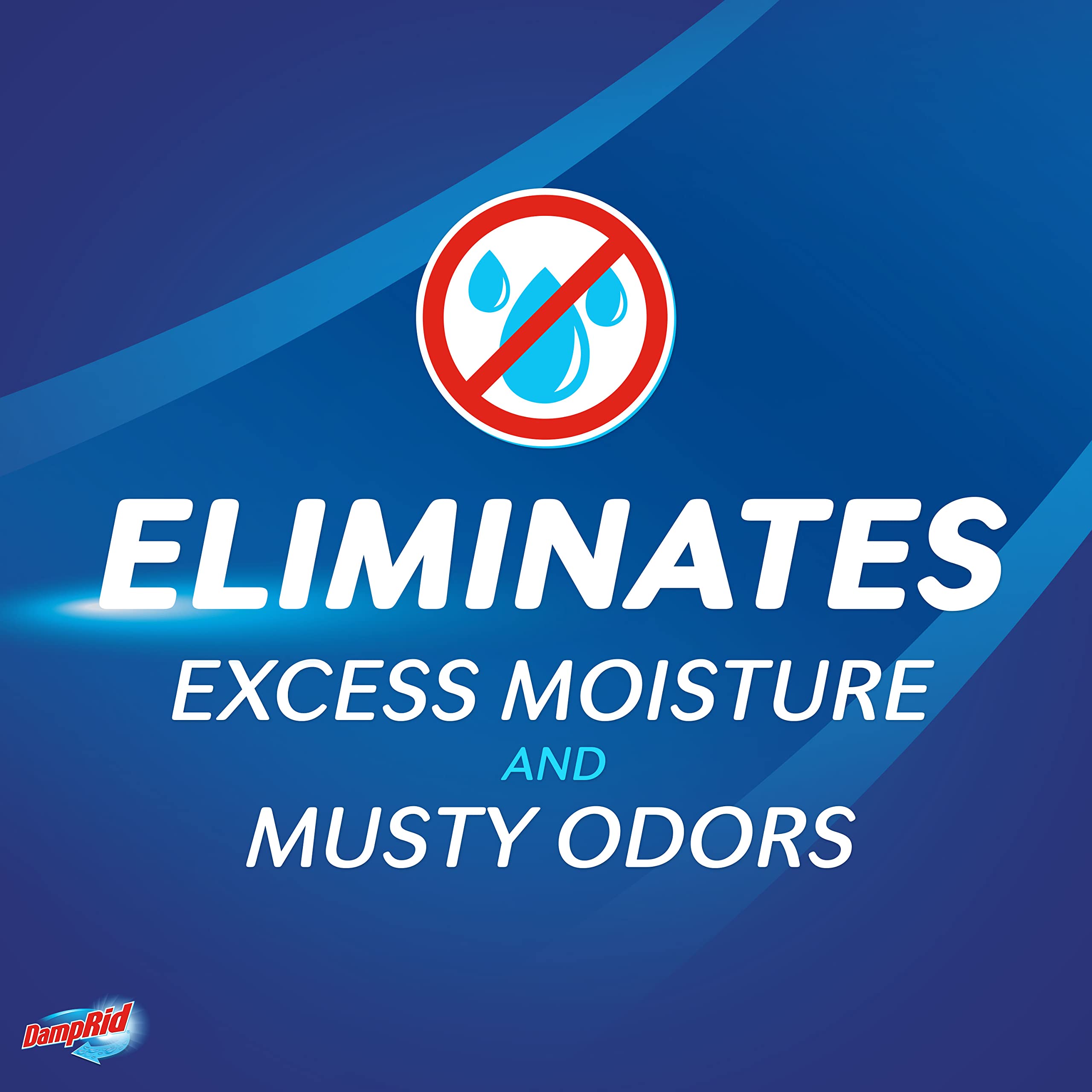 DampRid crystals trap moisture and odors effectively