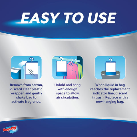 DampRid fragrance-free air keeps spaces fresh without added scents.