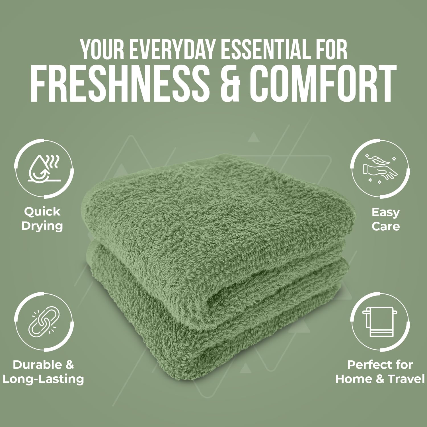 DAN RIVER highly absorbent cloths for efficient drying