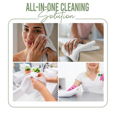 DAN RIVER 24-pack wash cloths offer great value and convenience
