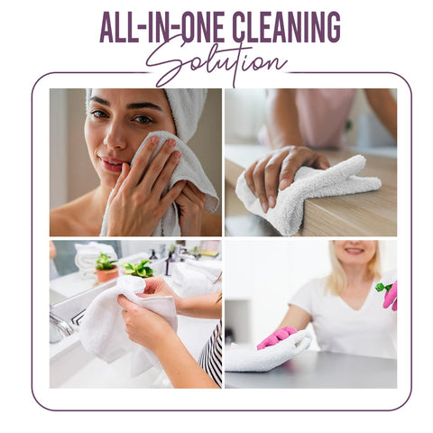 DAN RIVER Purple Passion wash cloths stay color-fast and soft, enhancing bath time.