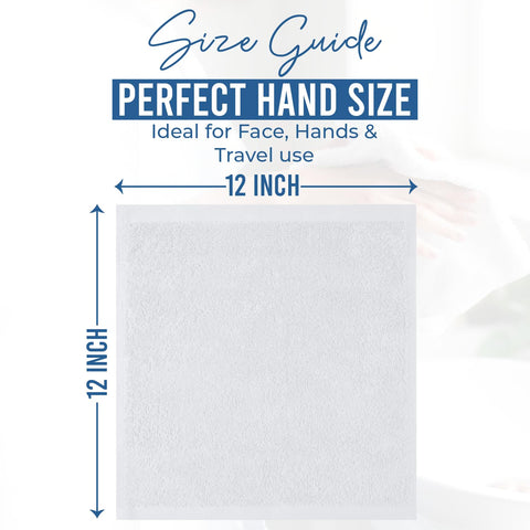 DAN RIVER easy-care wash cloths, machine washable and quick to dry.