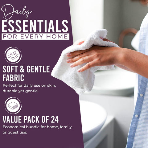 DAN RIVER premium cotton wash cloths deliver quick-dry performance for gym and travel routines.