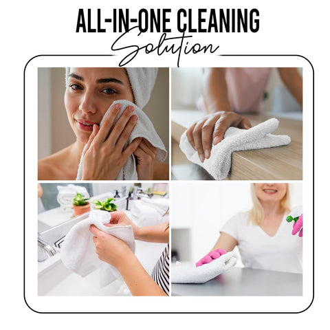 DAN RIVER quick-dry wash cloths; fast drying for easy care.