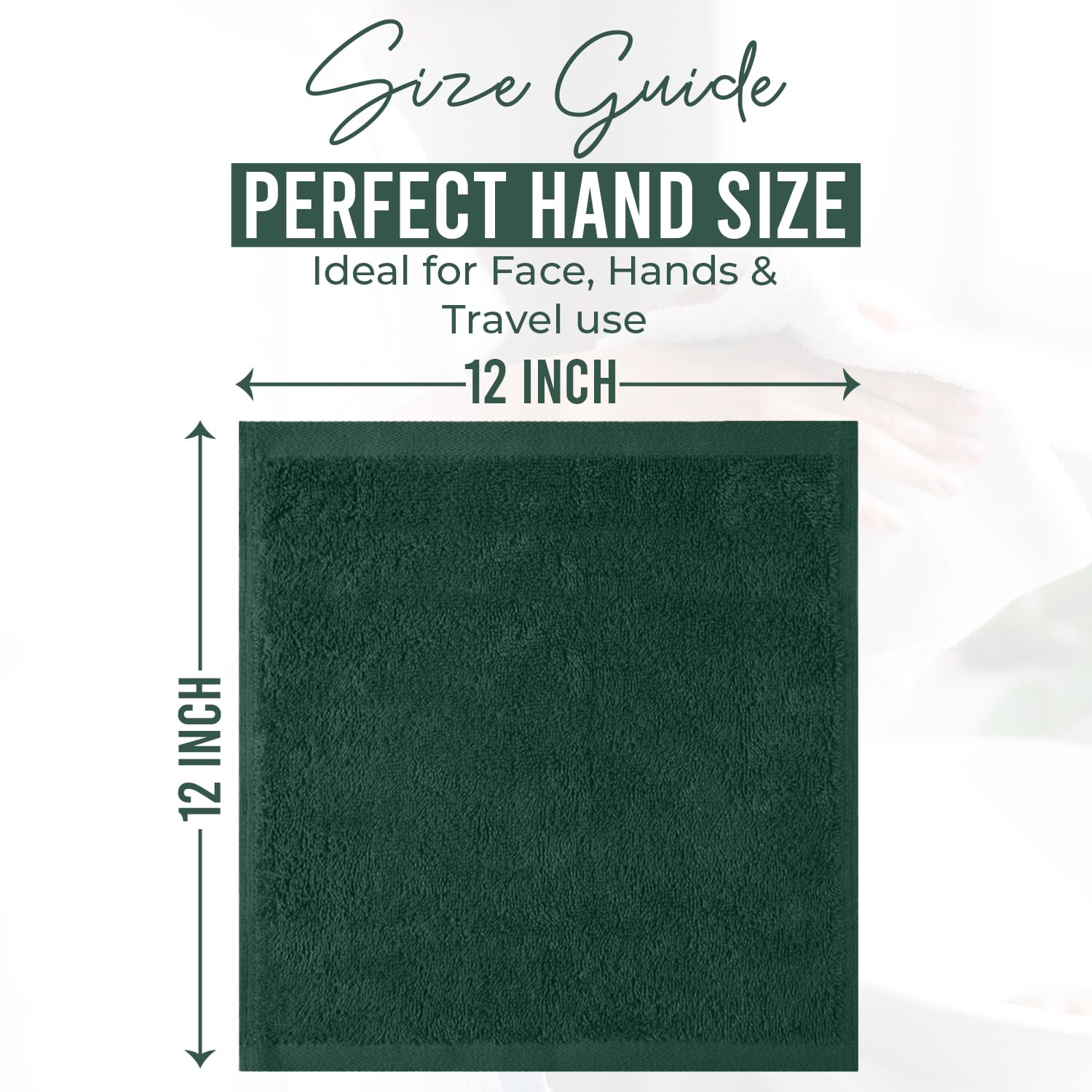 DAN RIVER wash cloths demonstrate quick-dry performance for daily showers.