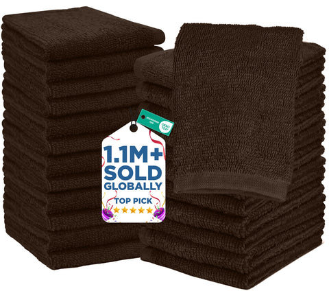 DAN RIVER wash cloths with soft-durable texture for gentle daily cleansing.