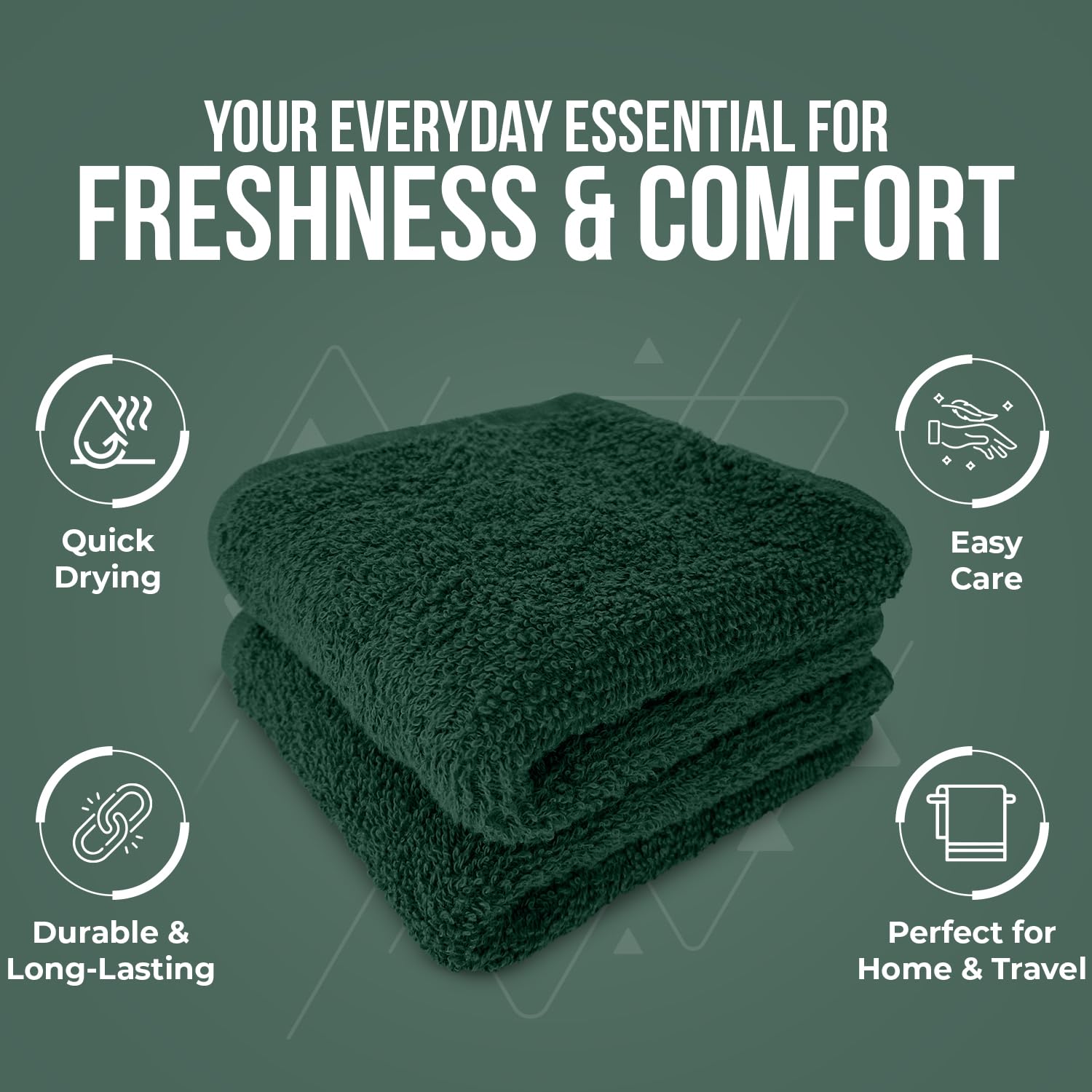 DAN RIVER wash cloths offer value and durability for everyday routines.