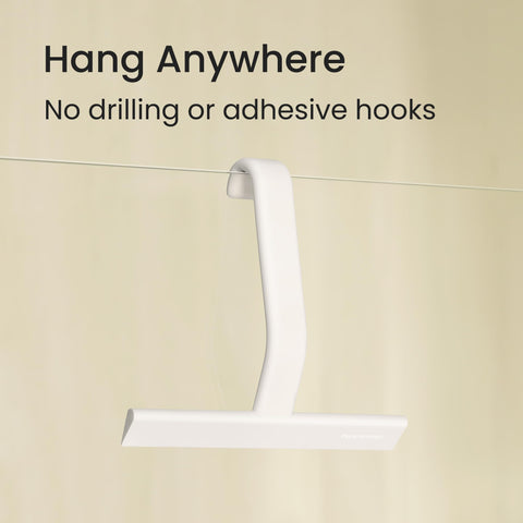 Dancemoon JustHang angled grip demonstrates ergonomic non-slip handling