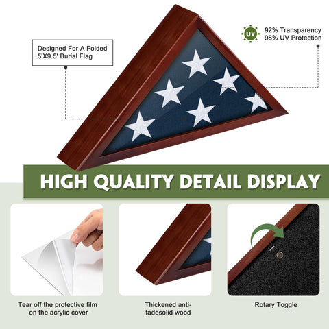 DANF FLAG anti-fading matte finish protects flag over time.