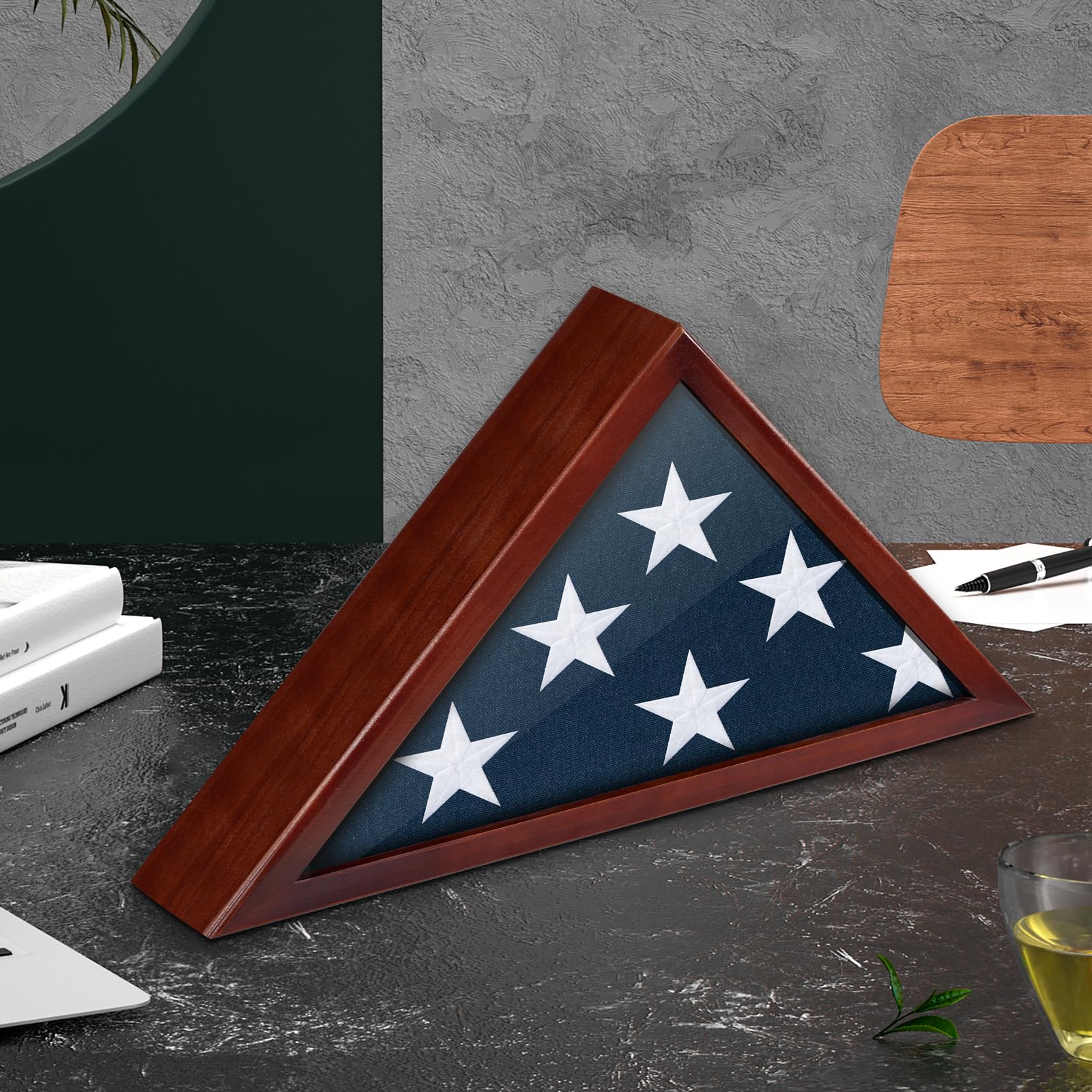 DANF FLAG memorial gift case for veterans and families.