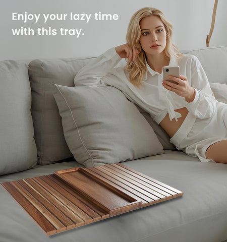 Danfoxer wide compatibility fits most sofas for snacks, drinks, remotes.