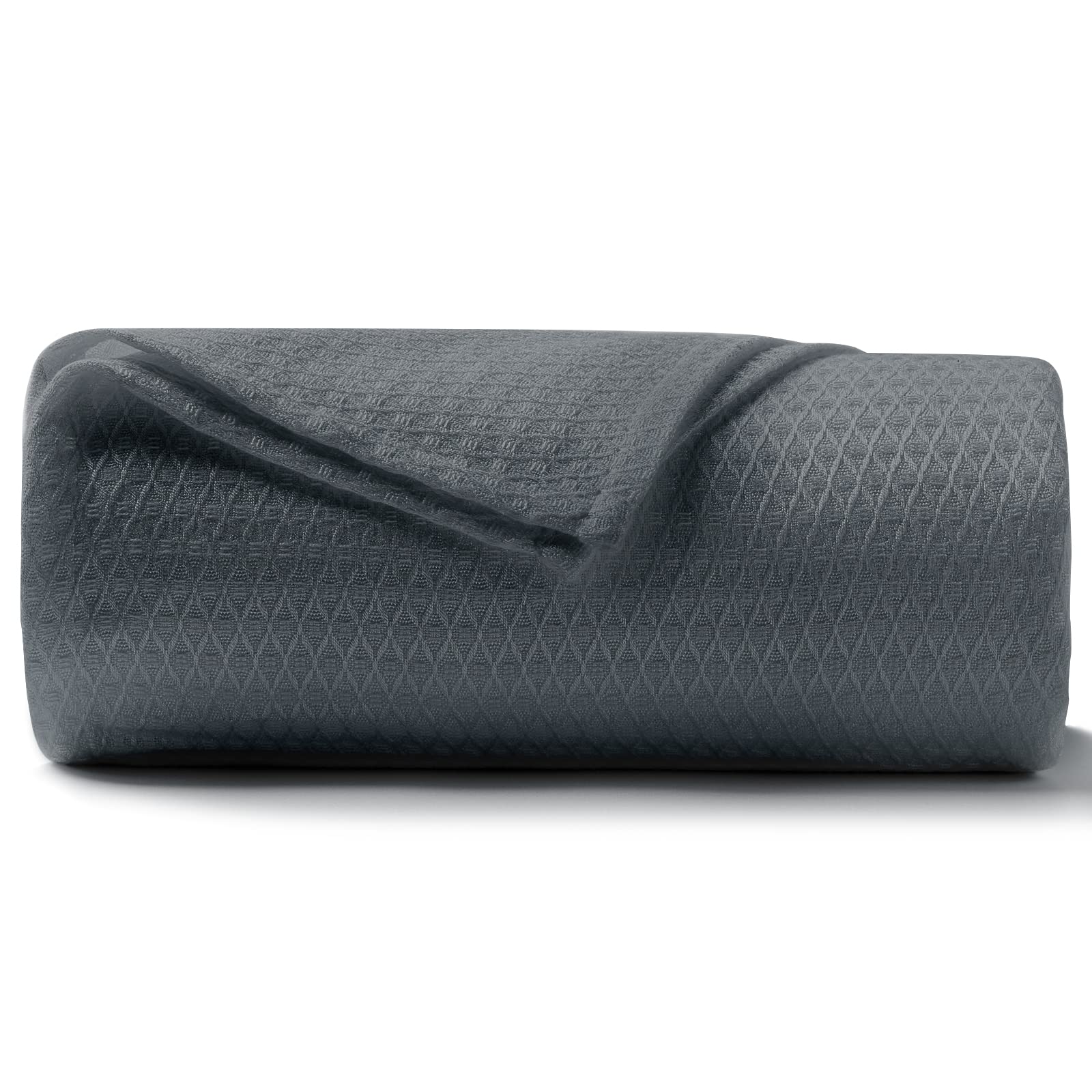 Dangtop dark grey cooling blanket provides versatile cooling in bedrooms.