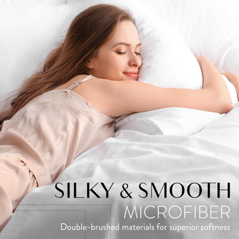 Danjor Linens deep-pocket sheets securely fit thicker mattresses