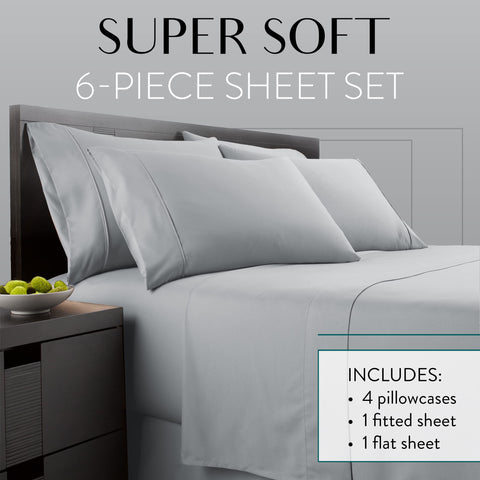 Danjor Linens flat sheet 105x102 displayed for generous drape and coverage