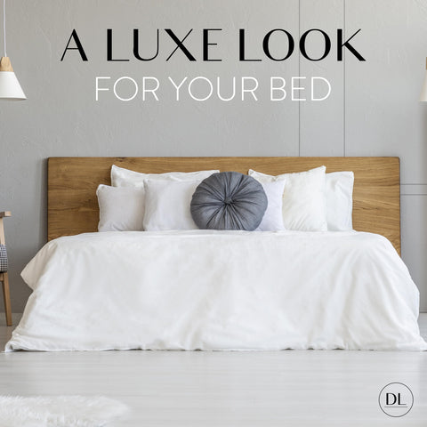 Danjor Linens dark sage color adds elegant bedding accent